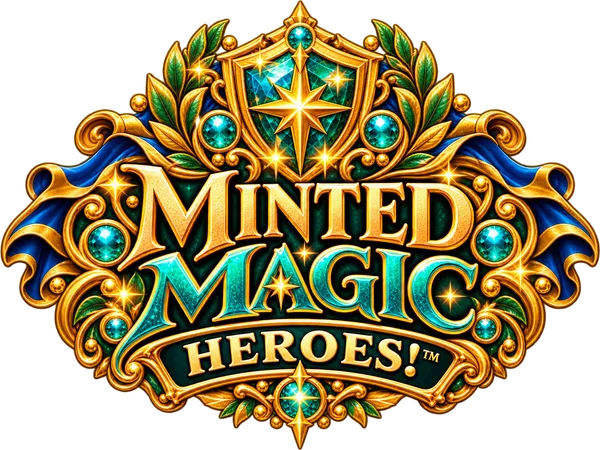Minted Magic Heroes emblem