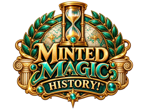 Minted Magic History emblem