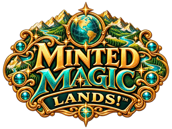 Minted Magic Lands emblem