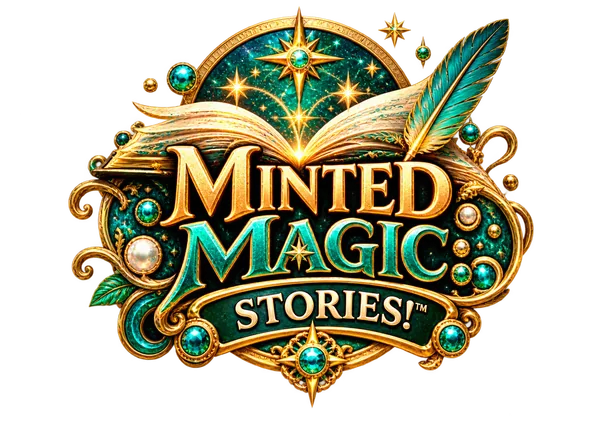 Minted Magic Stories emblem